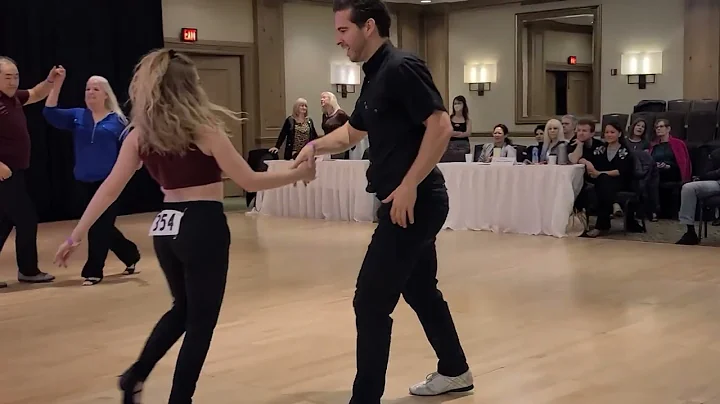 Swing Dance America 2022. Intermediate  JnJ. Joe Mendence & Annie Monnin.