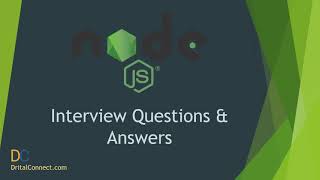 Node.js Interview Questions and Answers Part 1