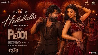 Hellallallo song promo /PEDDI/ Ram charan / Shruthi hasaan/ #peddi 