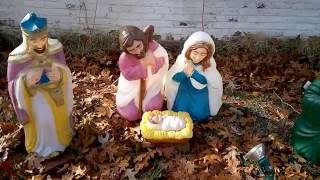 My outdoor Nativity. Don