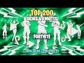 Fortnite Dances Then vs Now Top 200 | Fortnite Legendary Emotes