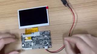 4.3inch RGB DSI LCD with480x272 RGB resolution and touch