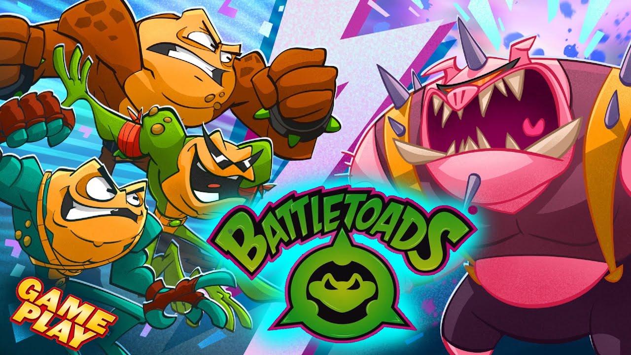 Battletoads  ★ Gameplay ★ PC Steam game 2020 ★ Ultra HD 1080p60FPS