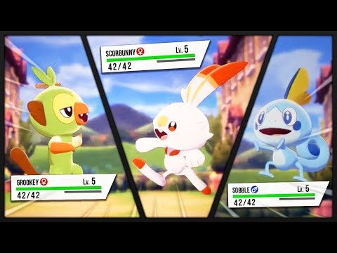 Grookey, Scorbunny or Sobble, Who is the Best Starter Pokémon in Pokémon Sword and Shield?