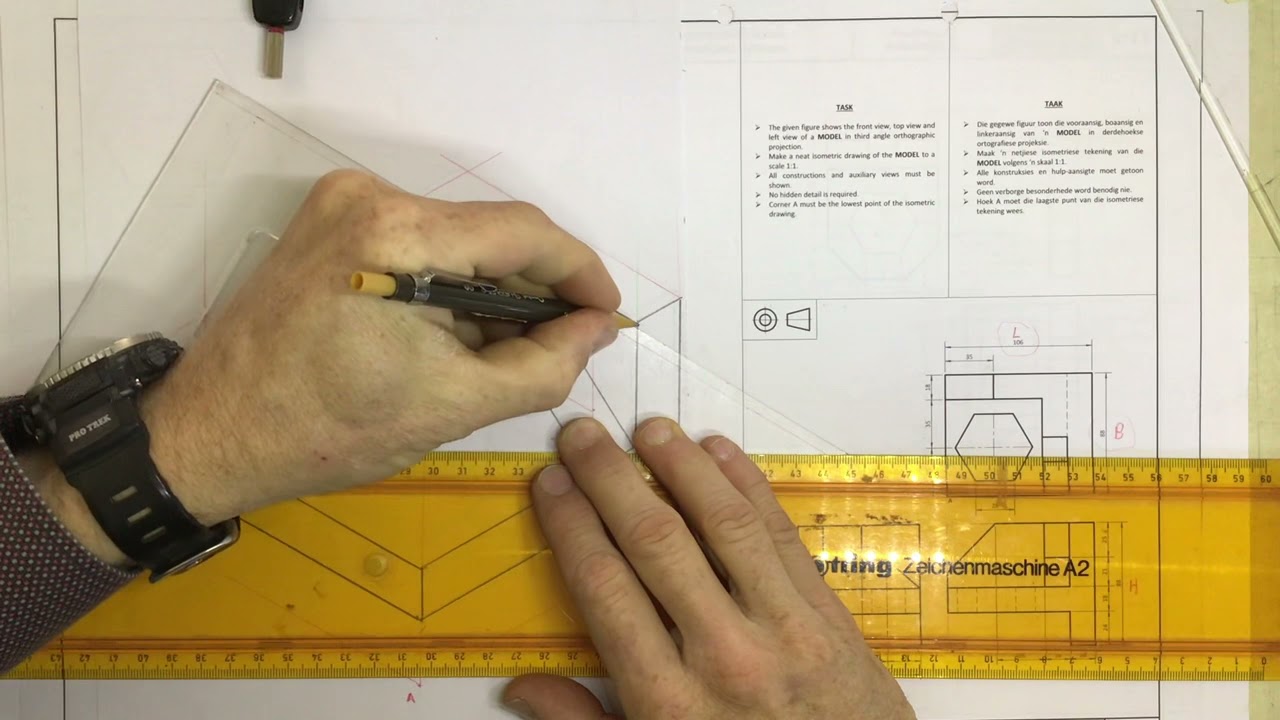 Isometric drawing Gr10 HSE workbook page 7-10