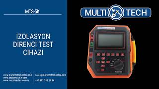 İzolasyon Direnci Test Cihazı Mts-5K