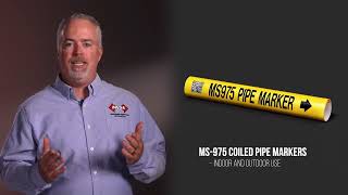 Celebrity Meet the MS-975 Coiled Pipe Marker. Built for speed and durability. Net Worth