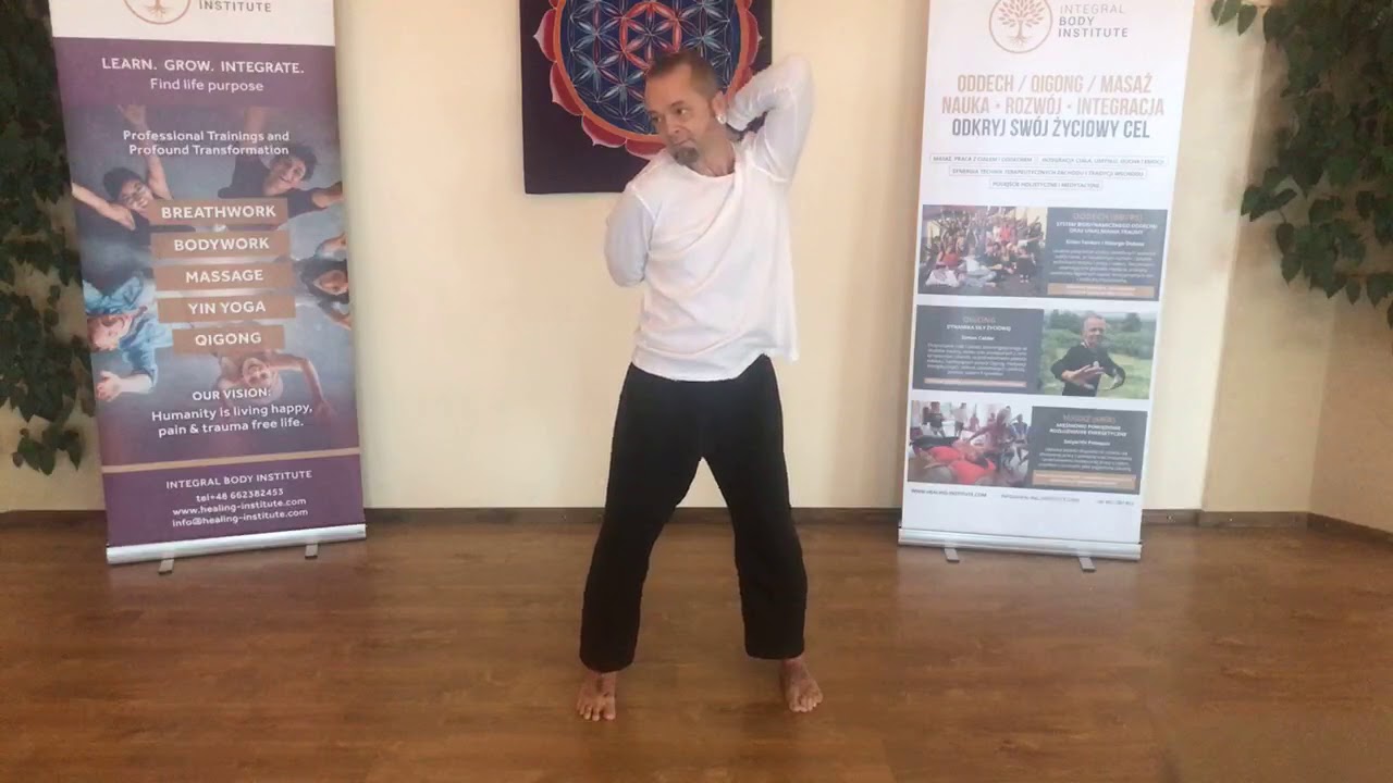 Fascial Qigong practice with Simon Calder