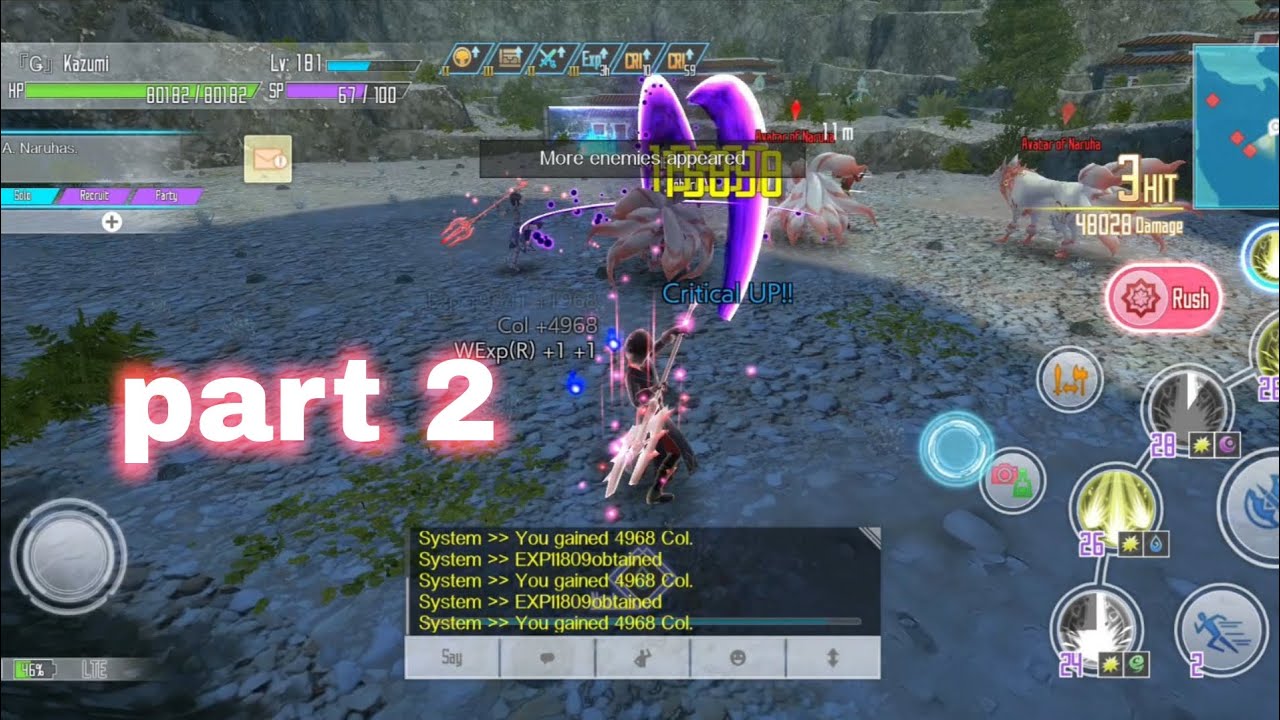 [SAOIF] Floor31 Sacred Bloossom Mountain Labyrinth • part 2