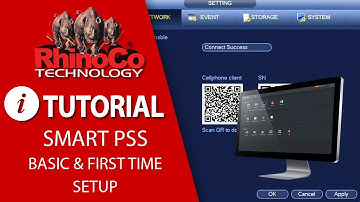 Using SmartPSS - Basics and first time setup