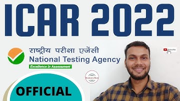 ✅OFFICIAL: ICAR APPLICATION FORM 2022 LATEST UPDATE• ICAR WEBSITE 2022 UPDATED• ICAR 2022 EXAM DATE?