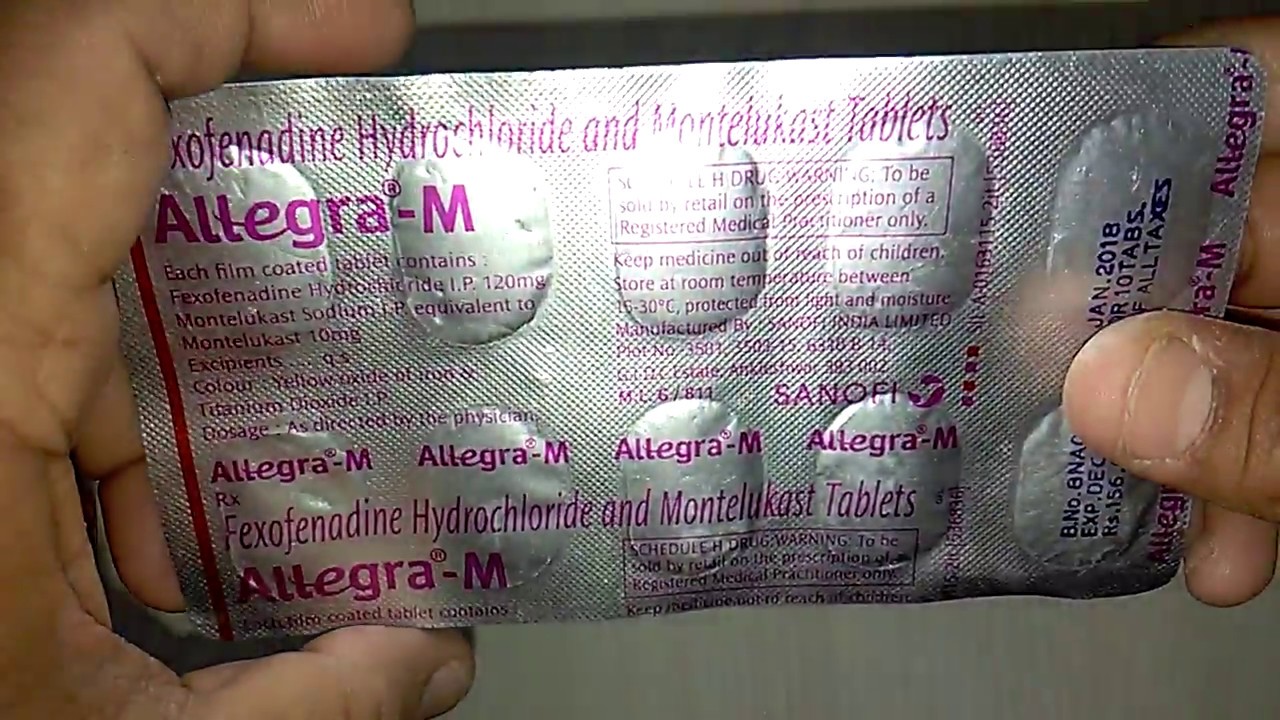 Allegra M Tablets Review In Hindi Youtube