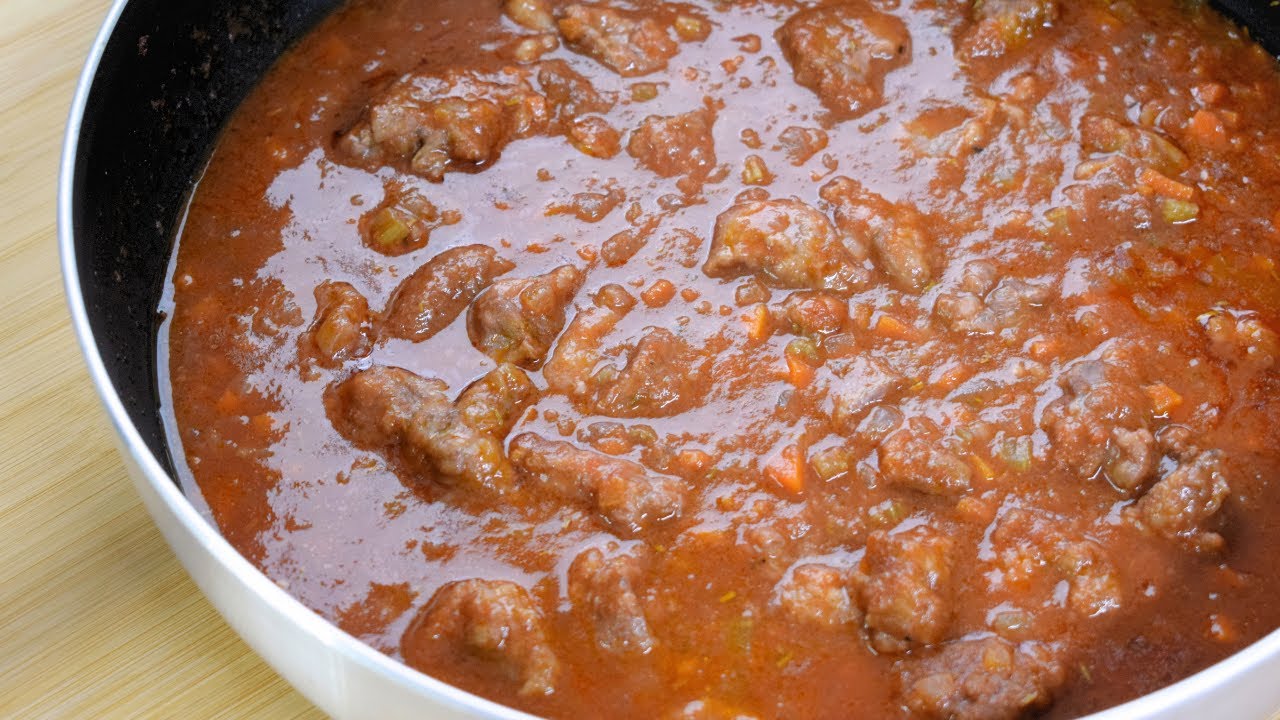 Receta de ragú de cordero.