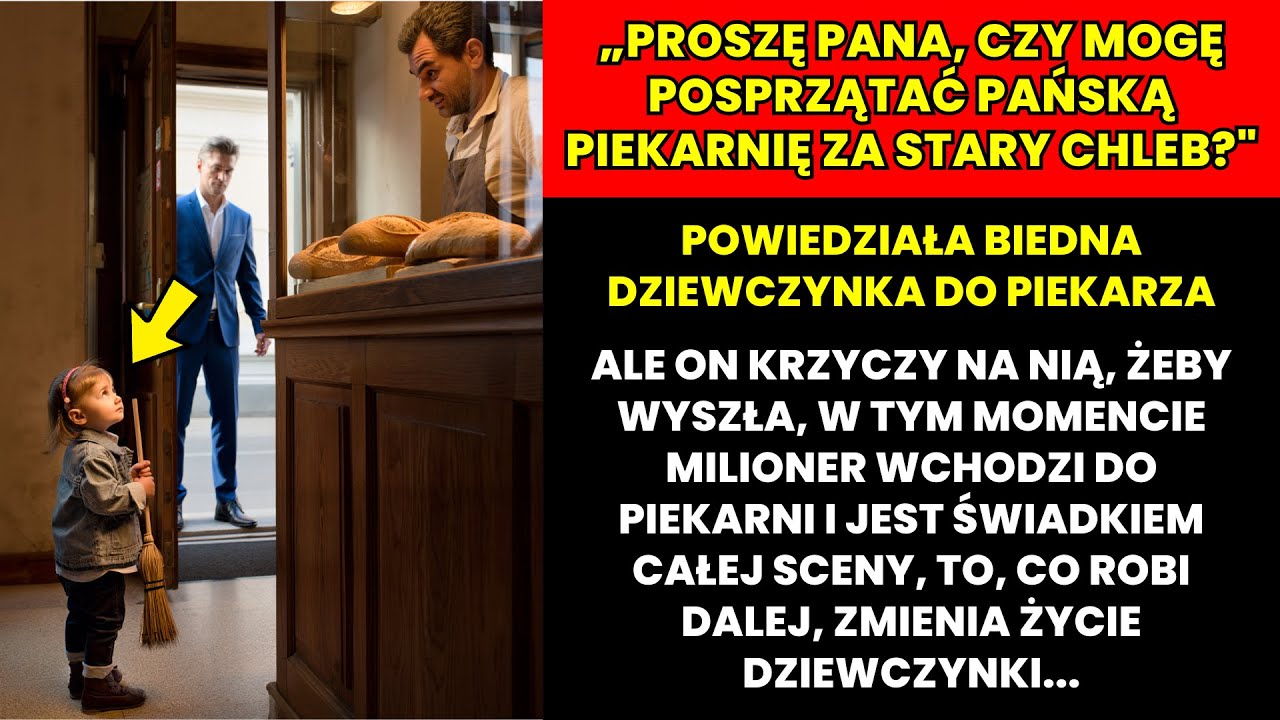 CZY MOGĘ POSPRZĄTAĆ PIEKARNIĘ ZA CHLEB? ALE PIEKARZ WPADA W FURIĘ, aż do momentu gdy MILIONER…
