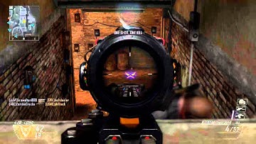 Black Ops II: Overflow - Just Running Around With a Sniper.