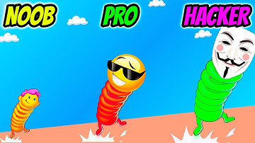 Bouncy Stick - NOOB vs PRO vs HACKER