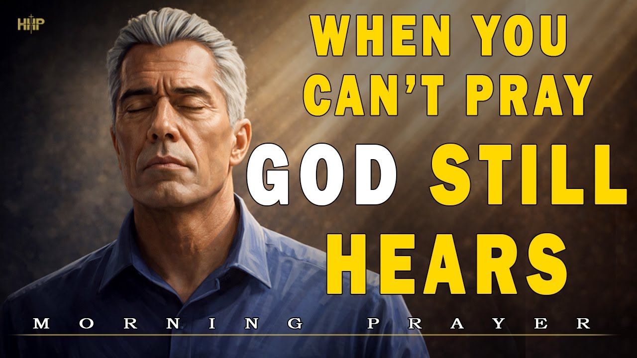Morning Prayer🙏Silence Speaks Volumes | Hearing God's Voice in Quiet Moments