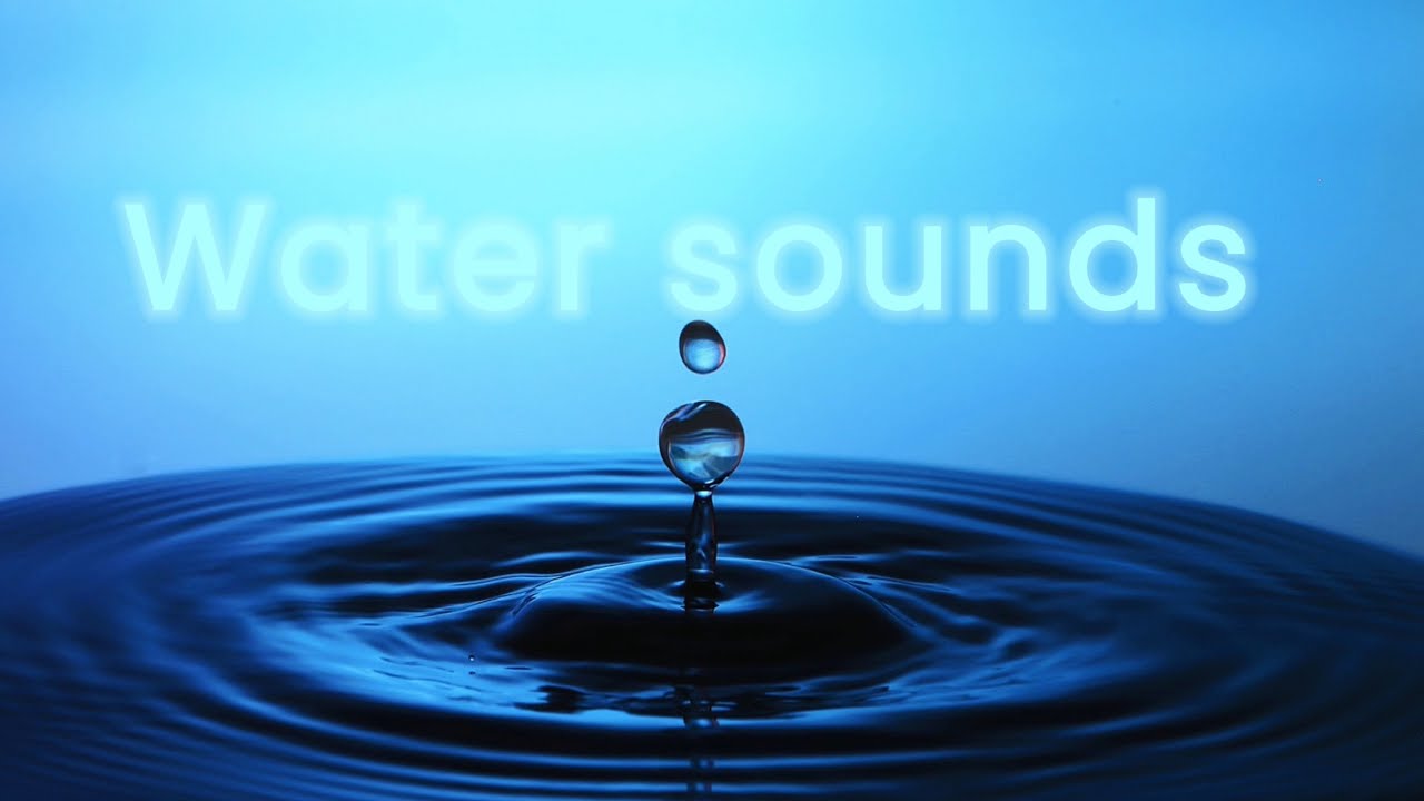 💧Water sounds for relaxing meditation healings (original sound) - YouTube