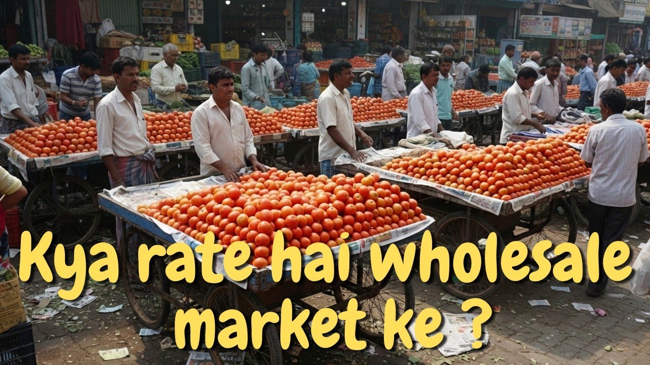 गाजीपुर सब्जी मंडी में 