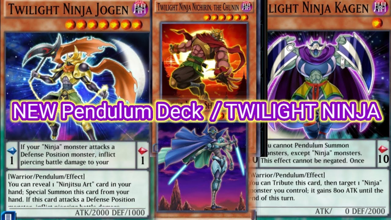 yugioh twilight ninja deck Complete Custom for Yu-Gi-Oh! Mint / near mint condition trading card Yu-gi-oh Twilight Ninja Jogen Bllr-en016