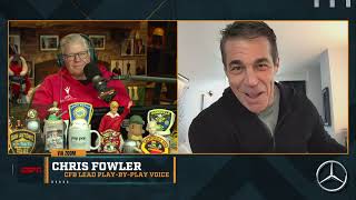 Celebrity Chris Fowler on the Dan Patrick Show Full Interview | 1/10/25 Net Worth