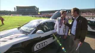 Audi RS 7 piloted driving concept @ Hockenheim screenshot 3