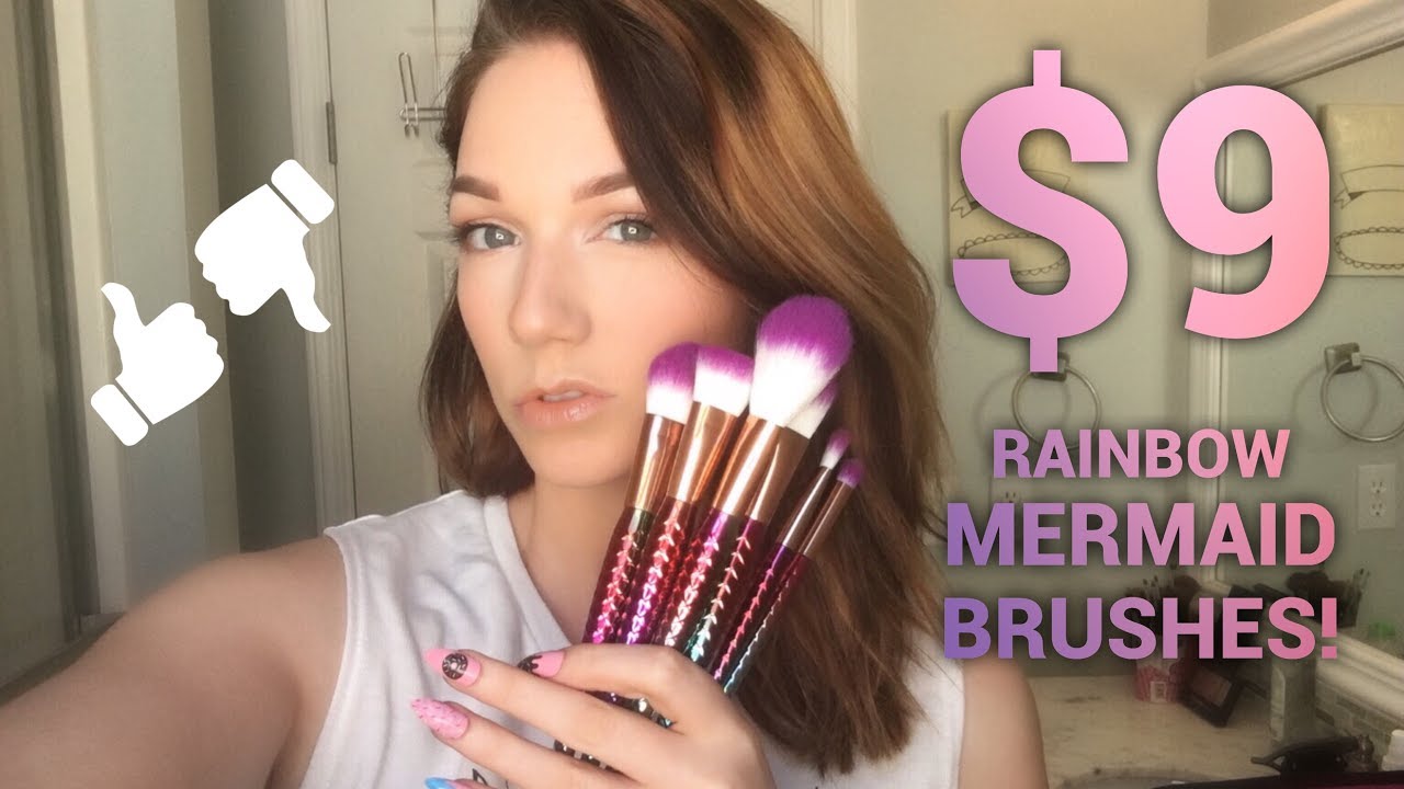 Testing Affordable Mermaid Brushes! Do they work?? Part 1