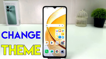 How to change theme in Honor X5 Plus - Change Theme