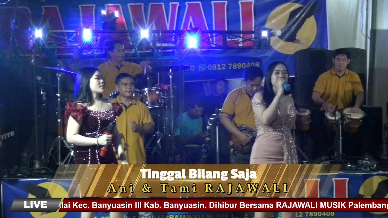 Tinggal Bilang Saja || RAJAWALI MUSIK Palembang. Live Talang Kebang Pangkalan Balai