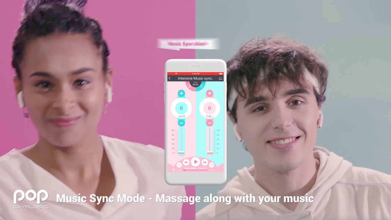 Dr.MUSIC POP - SMART MUSIC MASSAGER