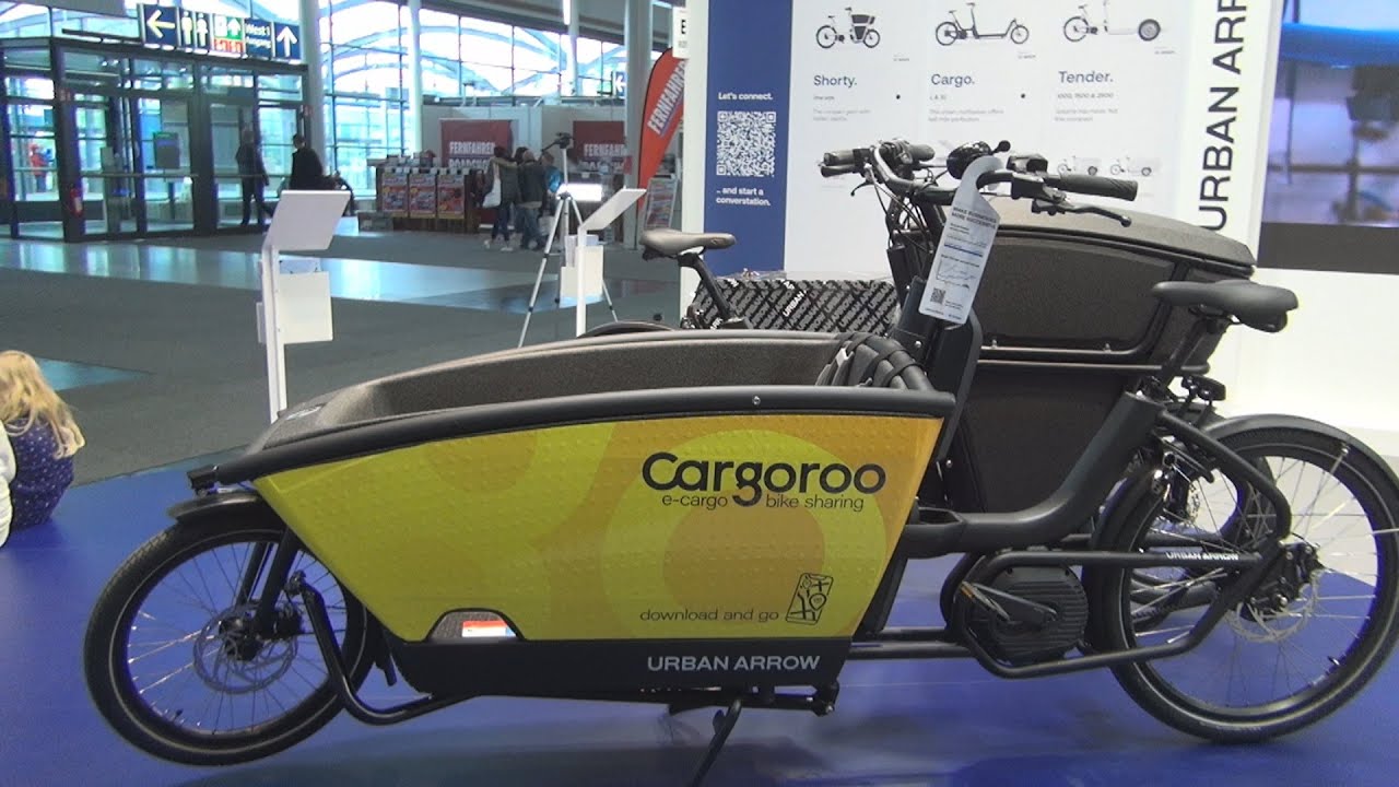 Urban Arrow Cargo Cargoroo Electric Bike (2023) Exterior and Interior
