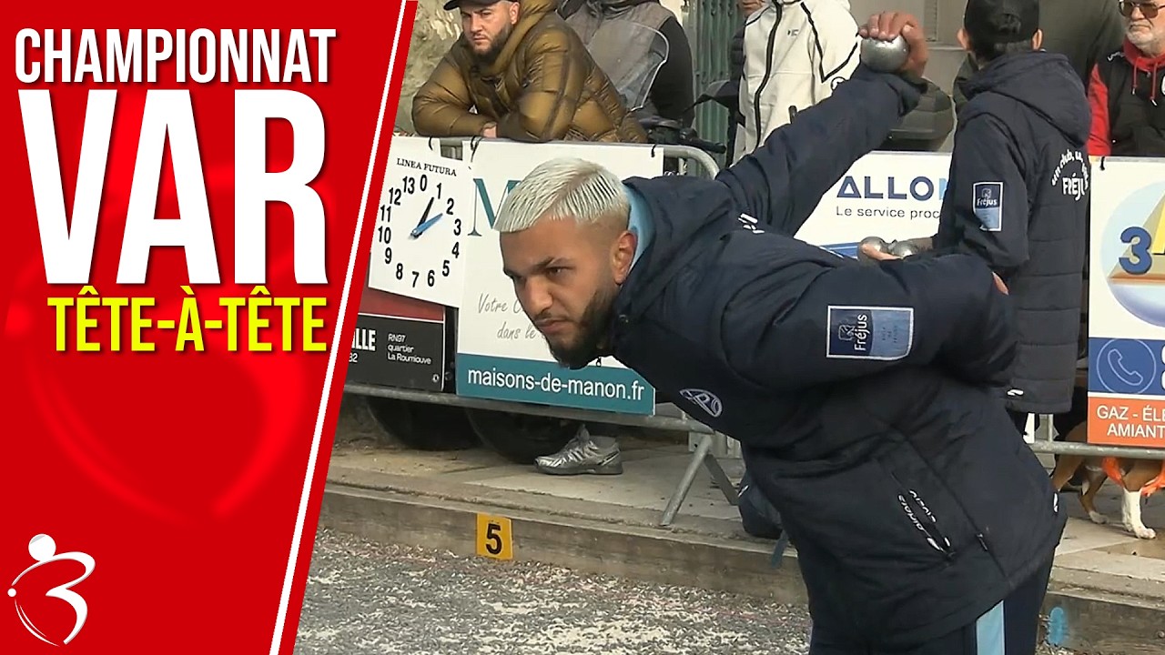Miniature : 16e Dylan DUBOIS vs Laurent N’GUYEN-VAN : Championnat du Var de pétanque tête-à-tête 2026