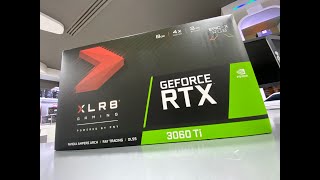 PNY XLR8 GeForce RTX 3060 Ti Unboxed
