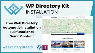 WP Directory Kit Installation with NexProperty Theme