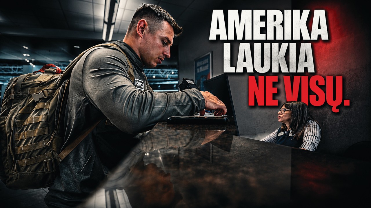video Amerika laukia ne visų / AMERICA DOESN’T WAIT FOR EVERYONE