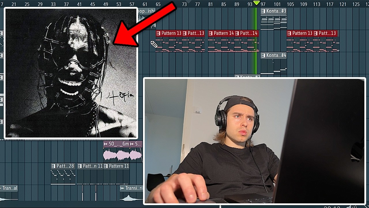 Making a Travis Scott x UTOPIA Type Beat | FL Studio Cookup