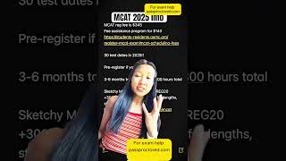 MCAT 2025 info and tips