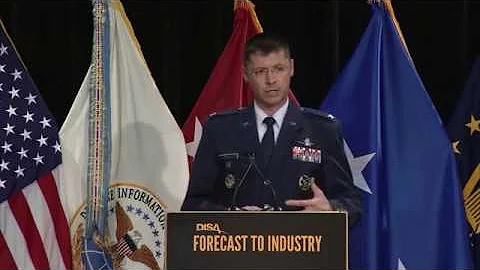 Air Force Col. Douglas Shahan  DISA Forecast to In...