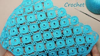 Изумительный УЗОР КРЮЧКОМ всего 2 ряда!!!  легкое ВЯЗАНИЕ для новичков EASY Crochet for beginners