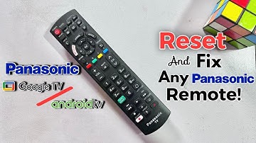 How to Reset Panasonic Remote Control | Fix Remote Not Working Problem