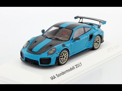 Modelissimo Spark Iaa 17 Frankfurt Motorshow Sondermodell Porsche 911 991 Gt2 Rs Weissach Youtube