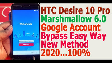 HTC Desire 10 Pro Marshmallow 6.0 Google Account Bypass Easy Way New Method