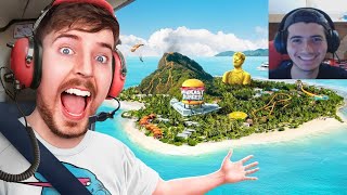 Mrbeast I Gave My 100,000,000th Subscriber A Private Island Reaction!