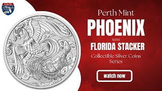 The 2022 Australia Myths Legends 1 Oz Phoenix Silver Coin Collectible Silver Coin Series Wfs