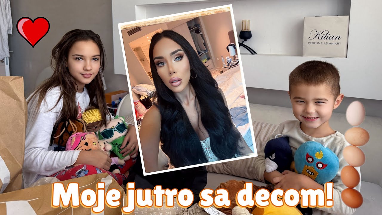 Moje jutro sa decom! ♥️ Kako negujem kožu lica? #haul iz Zare za decu - ko je plakao?!  #vlog #home
