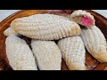 Como hacer elotes rellenos de canela espolboriados con azucar