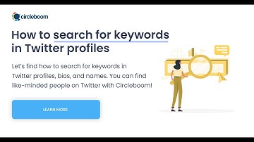 How to search for keywords in Twitter profiles #twitter #search #keywords