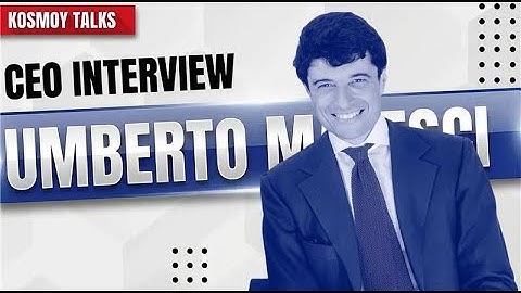 Kosmoy: AI Governance Simplified | The Vision of CEO Umberto Malesci