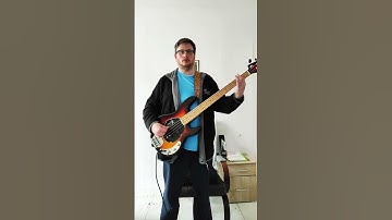 Thumbnail of Can you guess what song is this? | Bass Line of the day #3 | #shorts