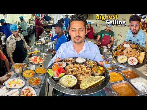 Patwari da Highway Dhaba ki NH 44 BEST Shahi Thali | Punjabi Street Food
